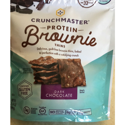 Protein Brownie Thins Dark Chcolate
