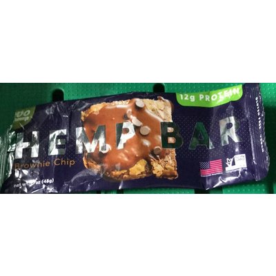 Brownie Chip Hemp, Protein Bar