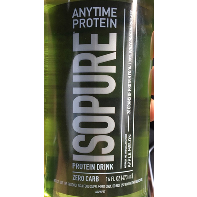 Isopure Protein Drink, Apple Melon Flavor