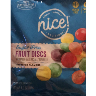 Fruit Discs, Sugar Free Assorted Flavors