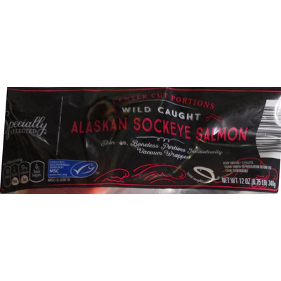 Wild Caught Alaskan Sockeye Salmon