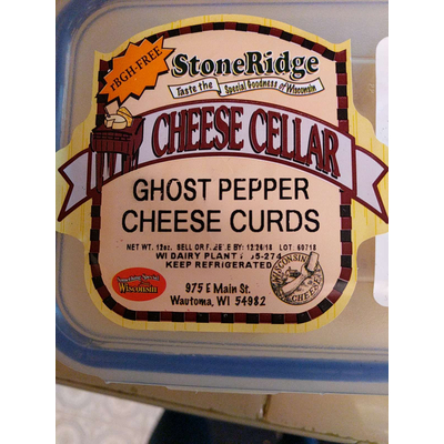 Ghost Pepper Cheese Curds