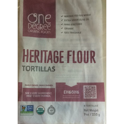 Heritage Flour Tortillas
