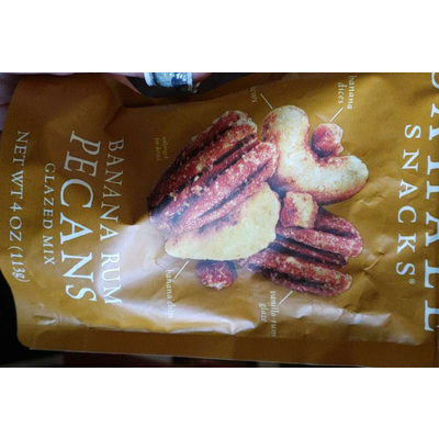 Pecans, Banana Rum Glazed Mix
