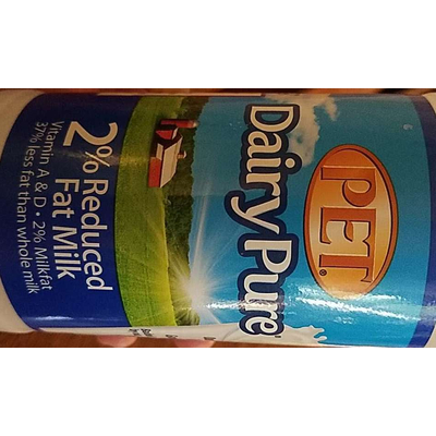2% Reduced Fat Milk