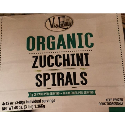 Zucchini Spirals, Organic