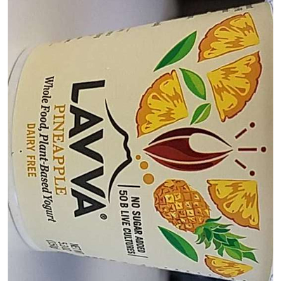 Pineapple Whole Food, Plant-Based Yogurt, Dairy Free