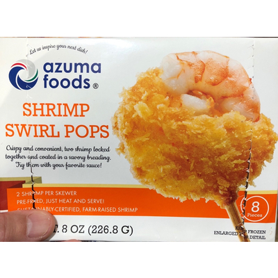 Shrimp Swirl Pops