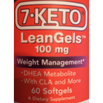 7 Keto Lean Gels 100 mg Weight management, DHEA Metabolite With CLA & More