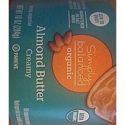 Almond Butter Creamy