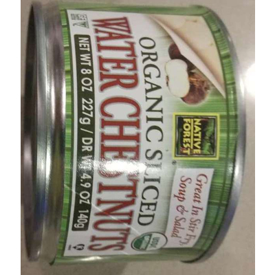 Organic Sliced Water Chestnuts