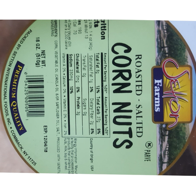 Corn Nuts, Roasted Salted