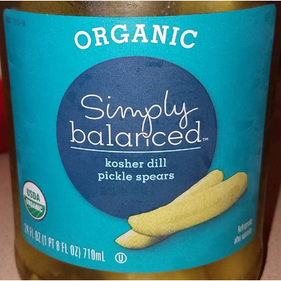 Kosher Dill Pickle Spears