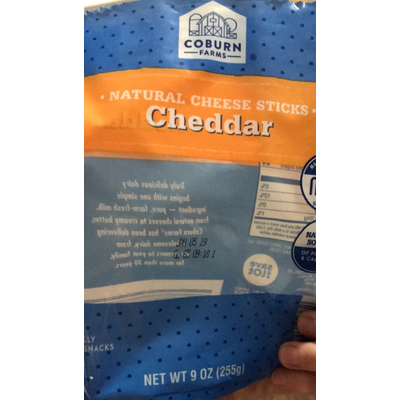 Natural Cheese Sticks, Cheddar