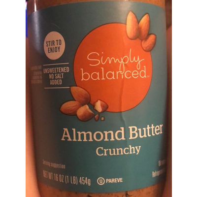 Almond Butter, Crunchy