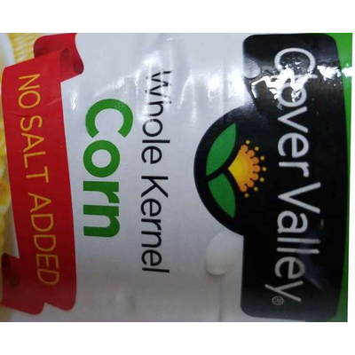 Whole Kernel Corn, No Salt Added