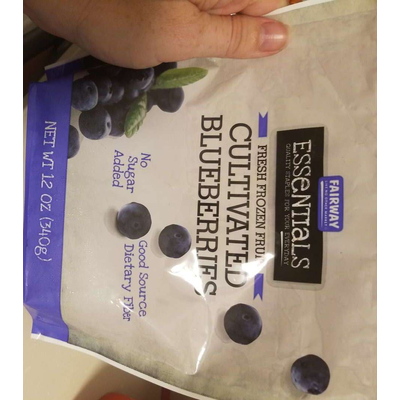 Fresh Frozen Fruit, Cultivated Blueberries