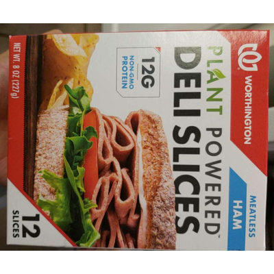 Plant Powered Deli Slices, Meatless Ham