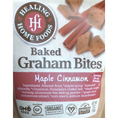 Baked Graham Bites, Maple Cinnamon