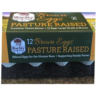 Brown Eggs, Pasture Raised
