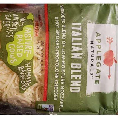 Shredded Blend of Low-Moisture Mozzarella & Not Smoked Provolone Cheeses, Italia