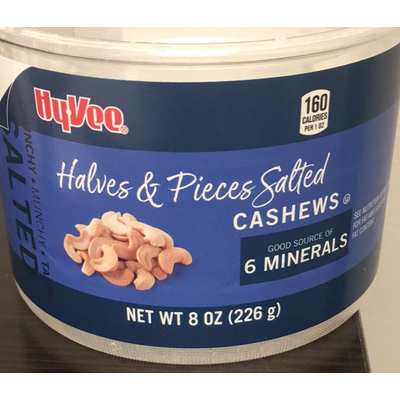 Cashews, Halves & Pieces Salted