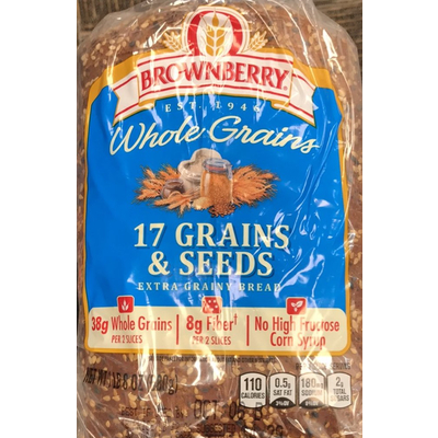 Extra Grainy Bread, 17 Grains & Seeds, Whole Grains