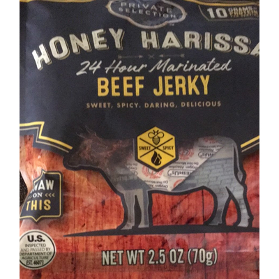 Beef Jerky, Honey Harissa