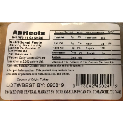 Apricots