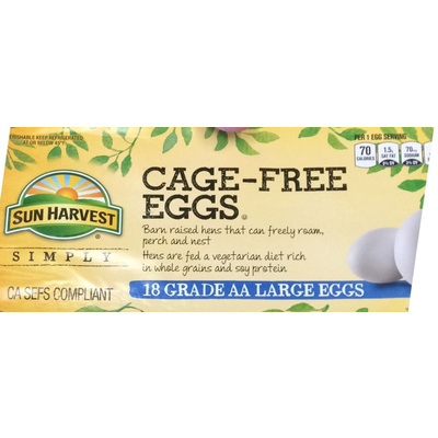 Eggs, Cage-Free, Grade AA Large