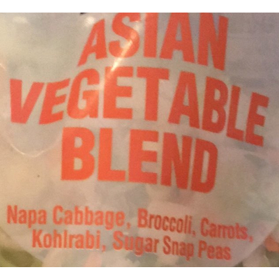 Asian Vegetable Blend