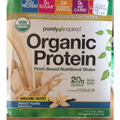Organic Protein Shake, French Vanilla
