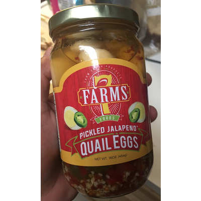 Quail Eggs, Pickled Jalapeno