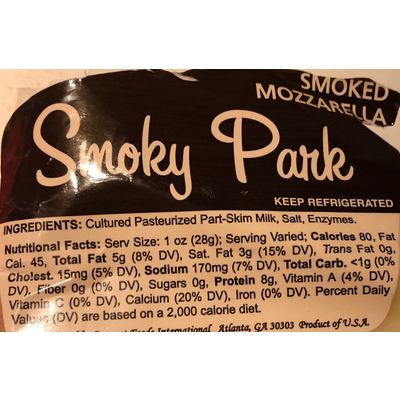 Smoked Mozzarella