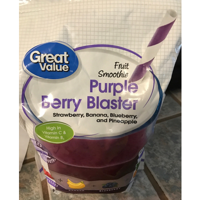 Fruit Smoothie, Purple Berry Blaster