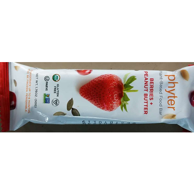Plant-Based Food Bar, Berries plus Peanut Butter