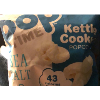 Kettle Cooked Popcorn, Sea Salt