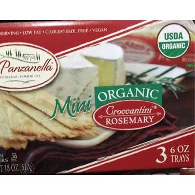 Organic Crackers, Rosemary