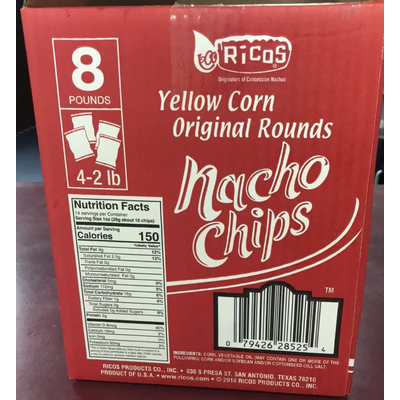 Yellow Corn Nacho Chips