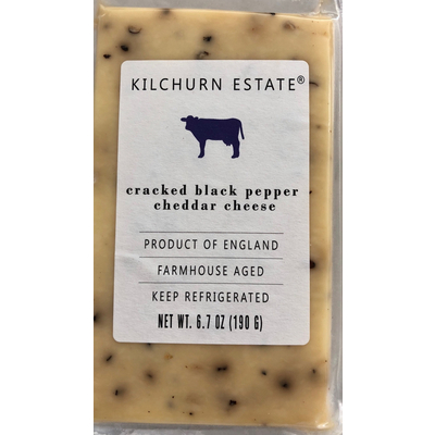 Cheddar Cheese, Cracked Black Pepper