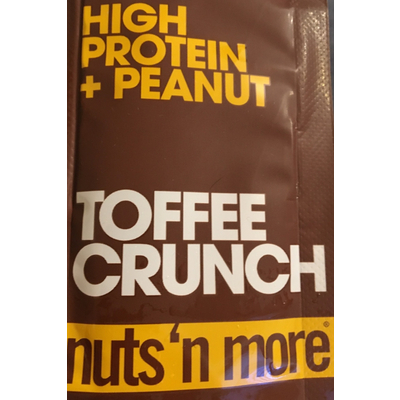 High Protein & Peanut, Toffee Crunch