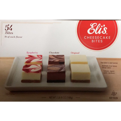 Cheesecake Bites, Raspberry, Chocolate, Original