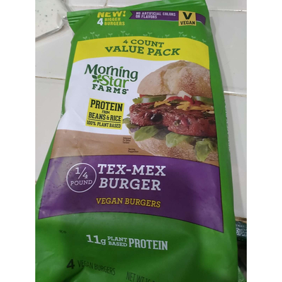 Tex-Mex Vegan Burger