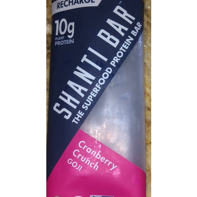 The Superfood Protein Bar, Cranberry Crunch Goji