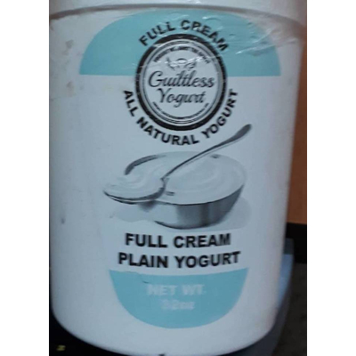 Plain Yogurt, Full Cream