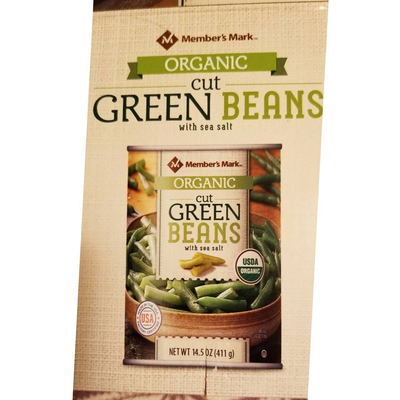 Cut Green Beans, Organic
