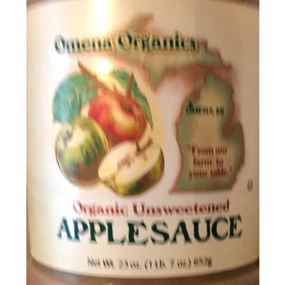 Applesauce, Organic Unsweetened