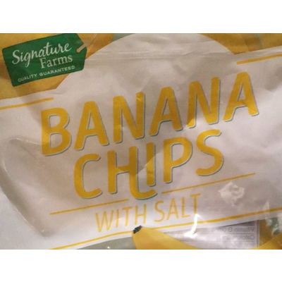Banana Chips with Salt