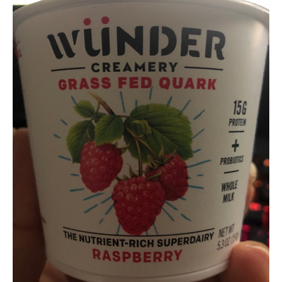 Grass Fed Quark, Raspberry