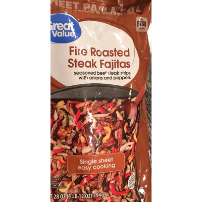 Steak Fajitas, Fire Roasted